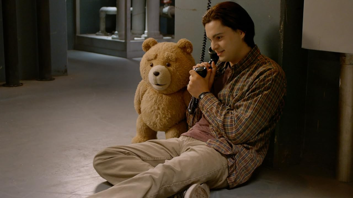 Despite Ted being a toy, he attends high school alongside John, often dragging him into chaos and questionable decisions.