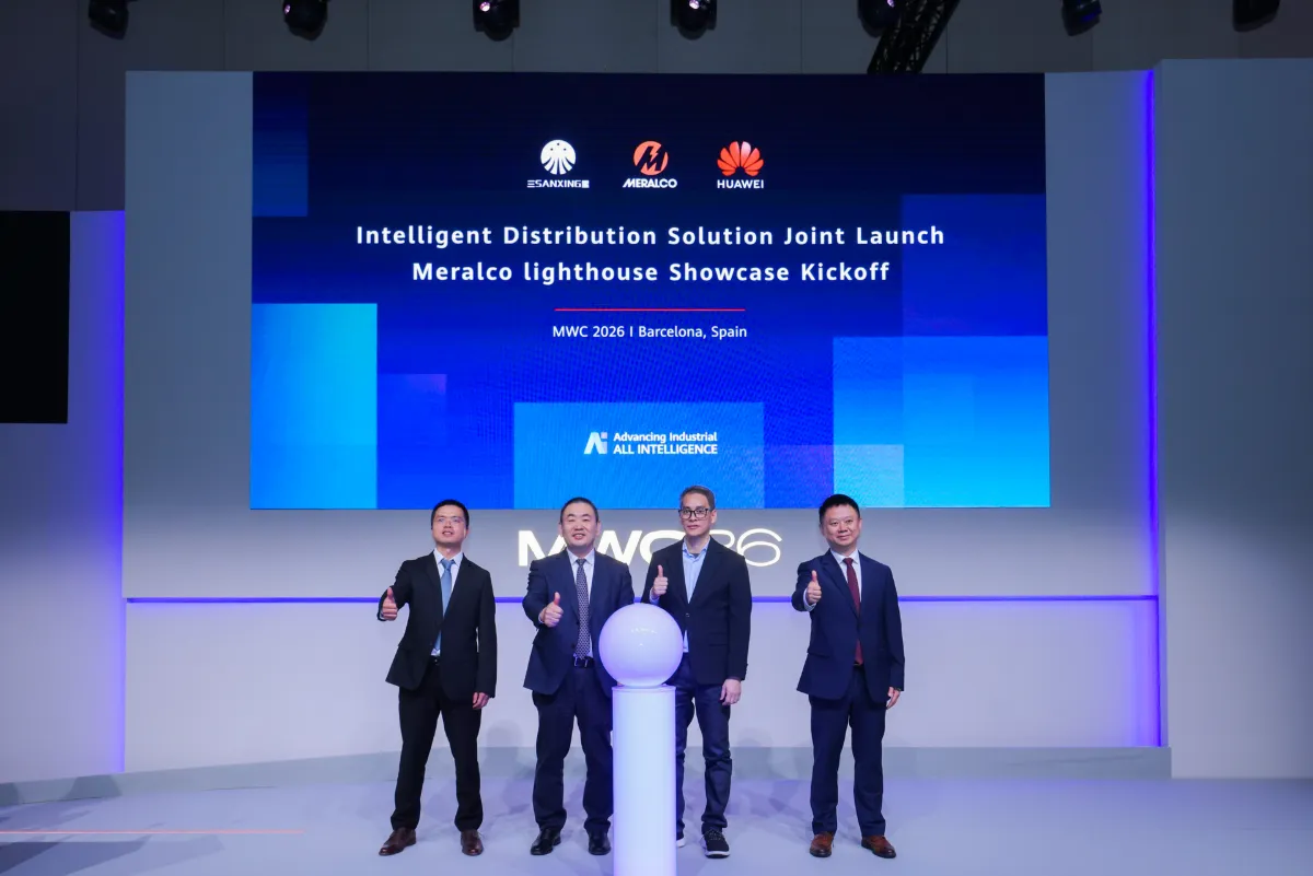 optimized-image Huawei, Meralco, and SANXING Ningbo launch intelligent distribution solution and lighthouse initiative