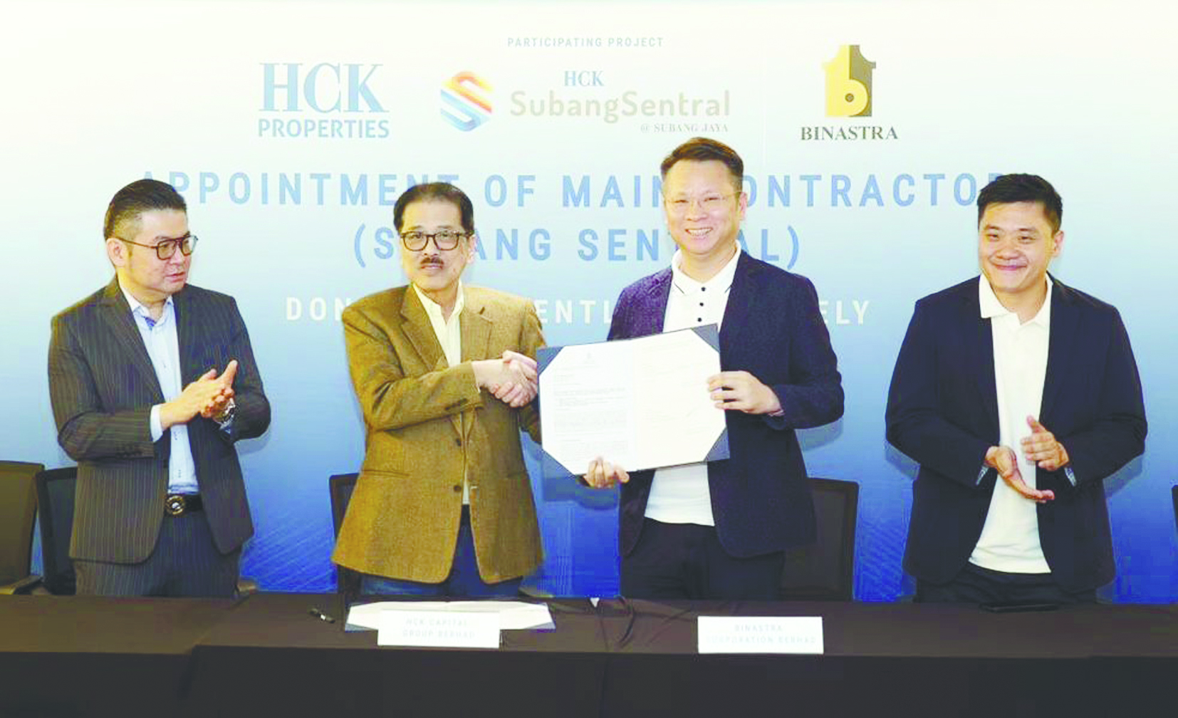 HCK HCK hires Binastra to revive Subang Sentral