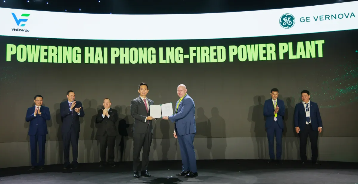 photo VinEnergo Hai Phong LNG power plant to use GE Vernova gas turbines and generators