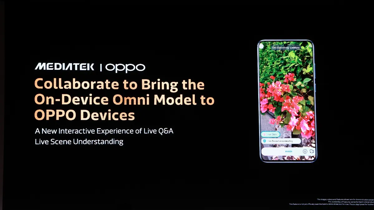OPPO and MediaTek Showcase On-Device AI Innovations at MWC 2026