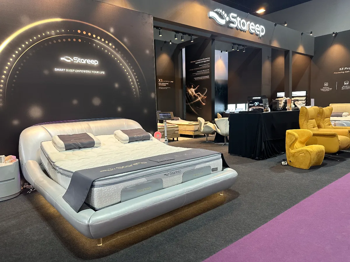 stareep-at-miff-2026 Stareep S3 Pro AI Mattress Draws Crowds on Opening Day of MIFF 2026
