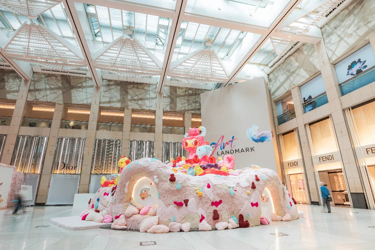Ayako Rokkaku Unveils ‘THE ISLAND – ONIGASHIMA' at LANDMARK: A Monumental Artistic Odyssey in Central