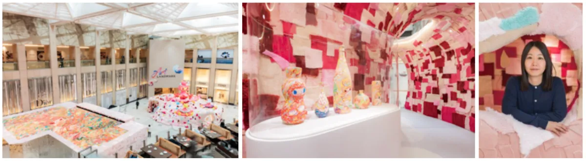 Ayako Rokkaku Unveils ‘THE ISLAND – ONIGASHIMA' at LANDMARK: A Monumental Artistic Odyssey in Central
