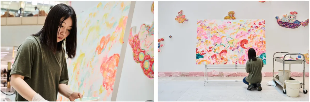 Ayako Rokkaku Unveils ‘THE ISLAND – ONIGASHIMA' at LANDMARK: A Monumental Artistic Odyssey in Central