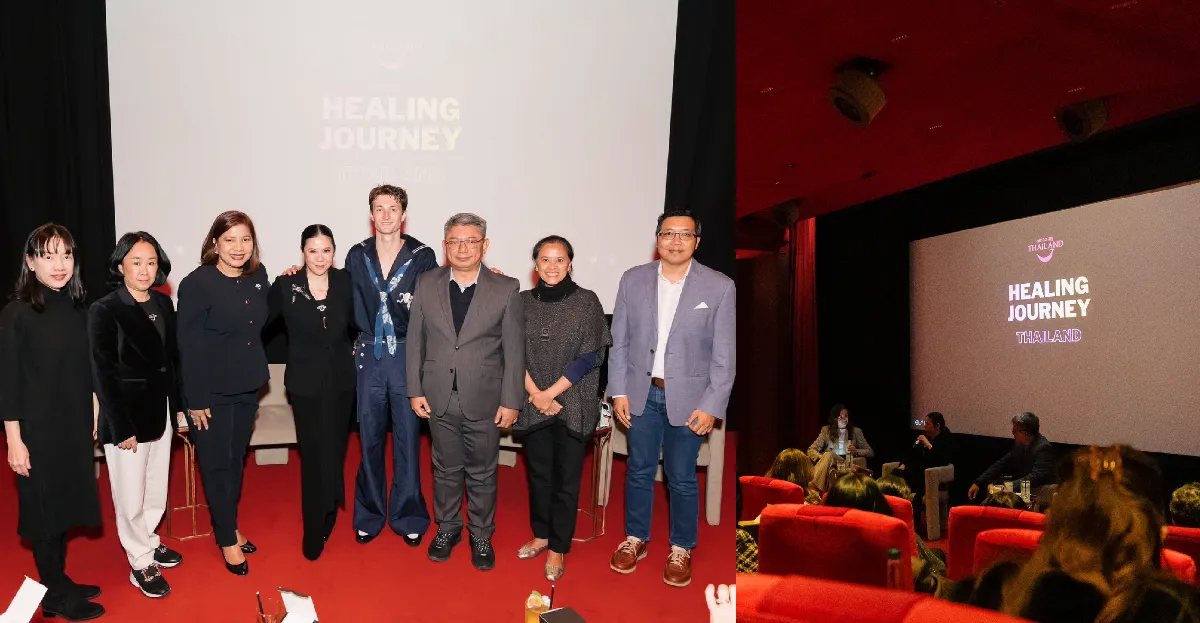 Tourism Authority of Thailand premieres "Healing Journey Thailand" global campaign in London, advancing healing led tourism vision. Tourism Authority of Thailand premieres "Healing Journey Thailand" global campaign in London, advancing healing led tourism vision.