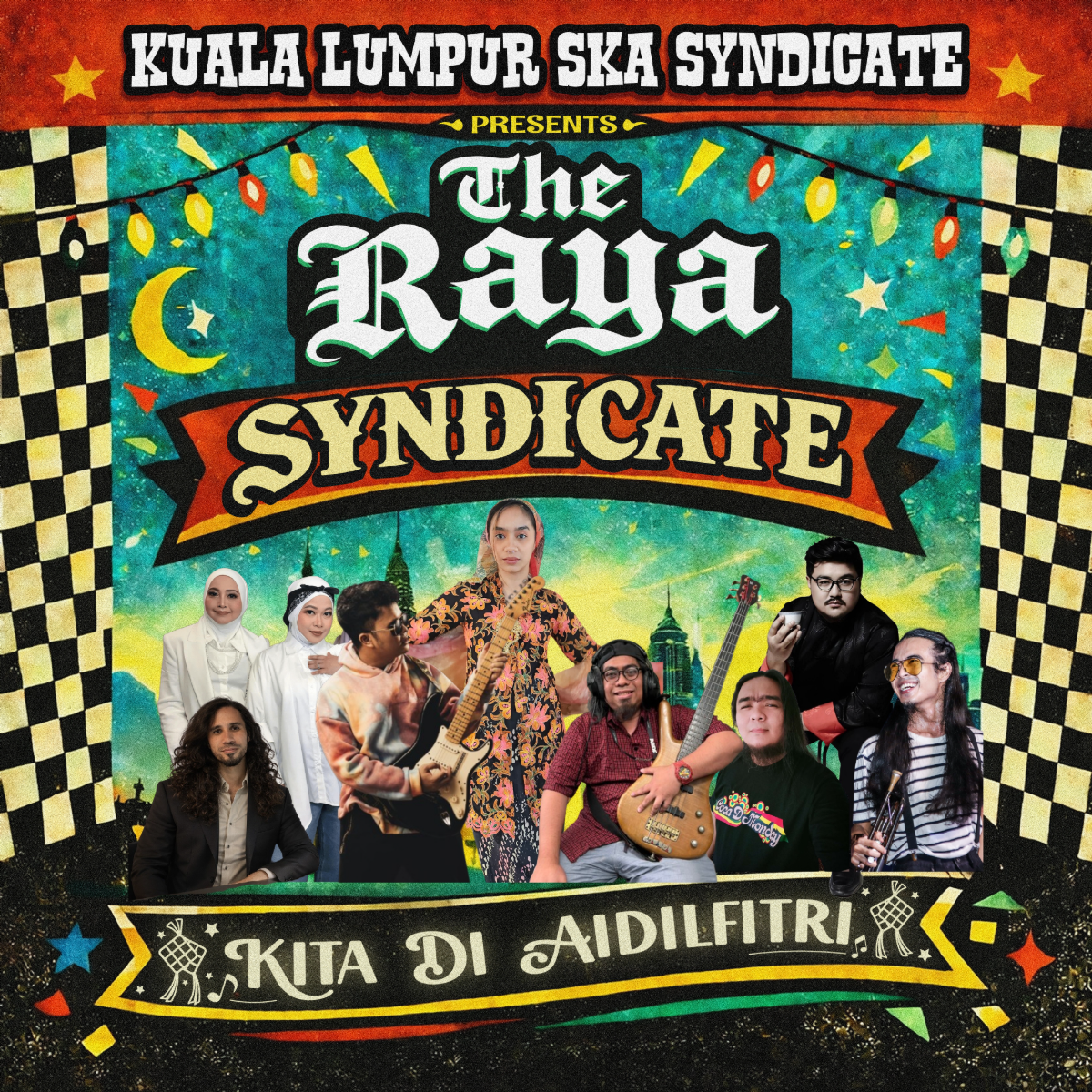 trs The Raya Syndicate brings together musicians from several Malaysian bands for a collaborative Aidilfitri release.