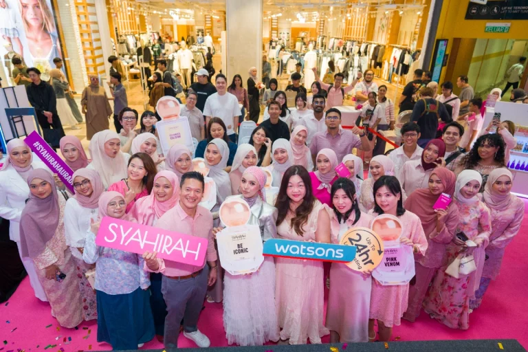 Syahirah debuts new Eau De Parfum collection with ‘Aura On’ campaign in Kuala Lumpur