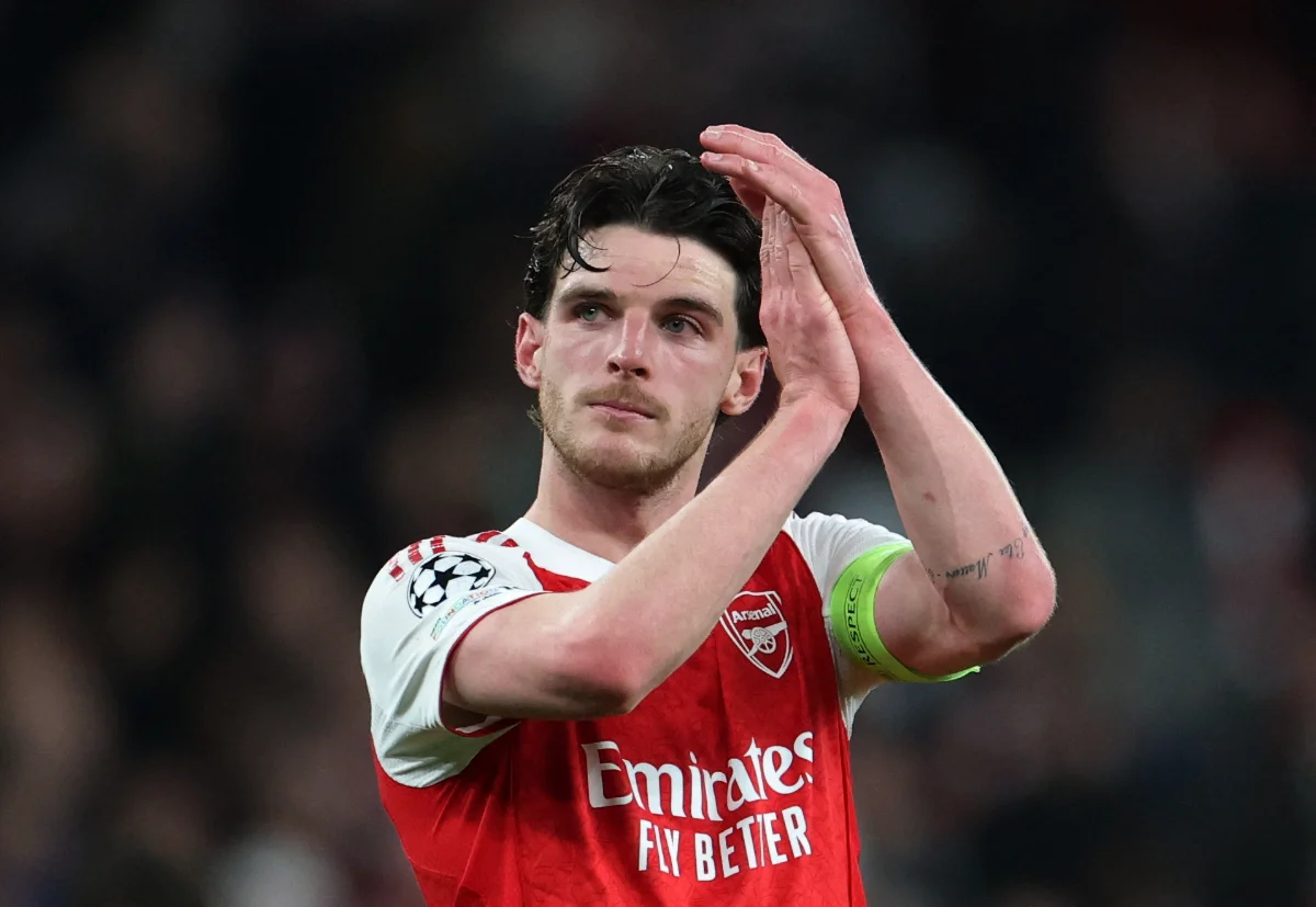 Declan Rice urges Arsenal to seize Champions League glory Declan Rice urges Arsenal to seize Champions League glory