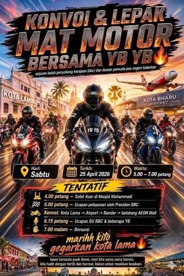 Loke slams planned motorcycle convoy to airport as irresponsible