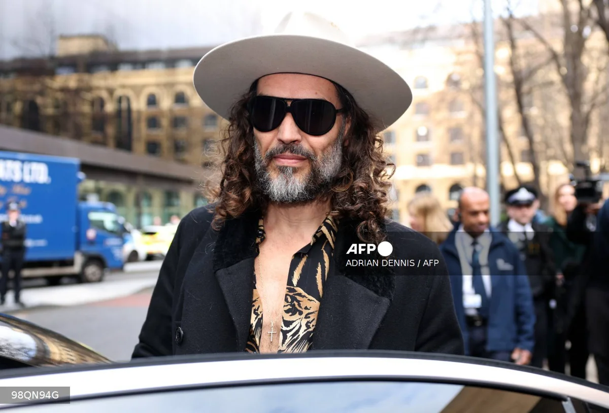 AFPBritainCelebrityCourtAssaultBrand UK comedian Russell Brand admits 'exploitative sex' with teenager