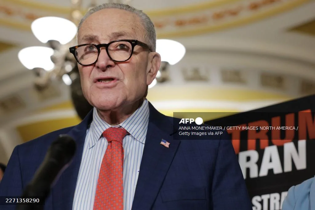 AFPSenatorsSpeakFollowingTheirPolicyLuncheonsOnC US lawmaker demands FIFA pay World Cup transport bill amid ticket hikes