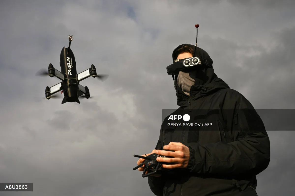 AFP_FilesUkraineRussiaConflictWar The 'housewives' did well -- Ukraine takes drone know-how abroad