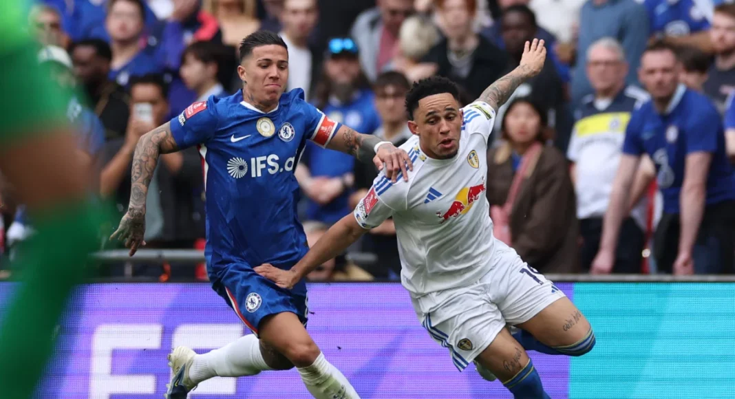 Enzo Fernandez fires Chelsea into FA Cup final after Rosenior sacking