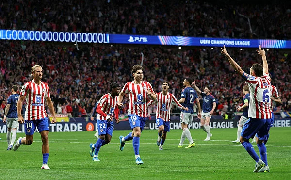 Arsenal, Atletico draw 1-1 in Champions League semi-final