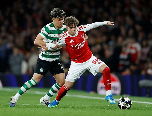 Arsenal edge past Sporting to reach Champions League semi-finals Arsenal edge past Sporting to reach Champions League semi-finals