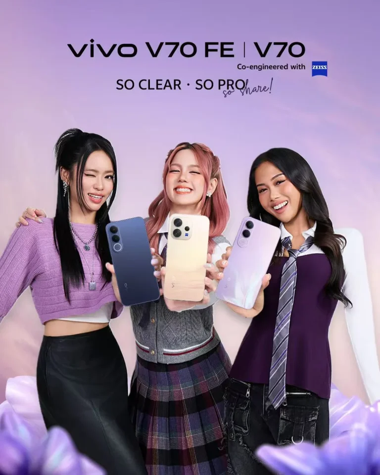 Catch DOLLA live at vivo V70 FE First Sale Roadshow, up to RM1,027 in freebies