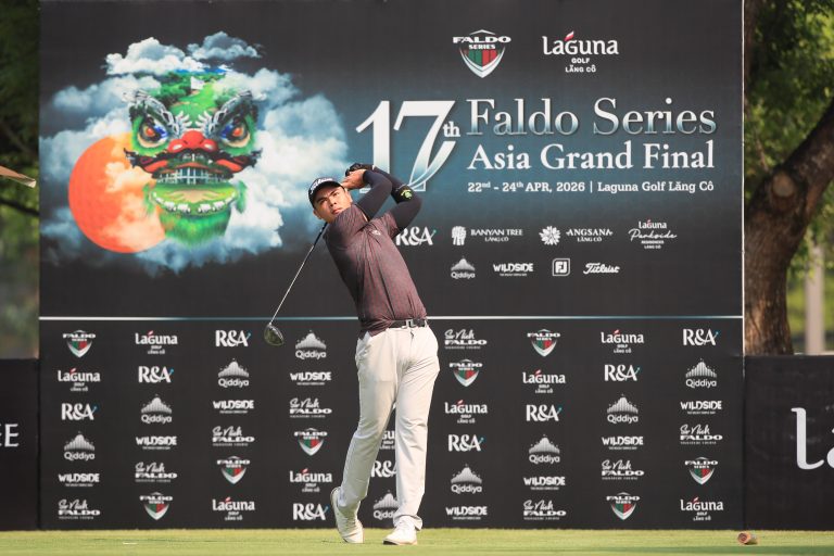 Malaysia's Aiden Kei powers to 13th place at Faldo Series Asia Grand Finalat Laguna Golf Lang Co in Vietnam