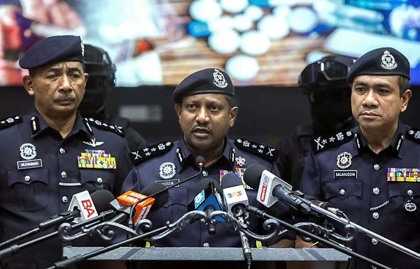 Three police personnel held in Ipoh anti-drug raids