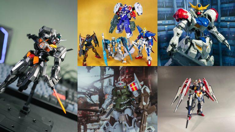 Gundam Plastic models, Gundam Plamo, or Gunpla (ガンプラ, Ganpura)[1] are model kits depicting the mecha machinery and characters of the fictional Gundam multiverse by Bandai Spirits.