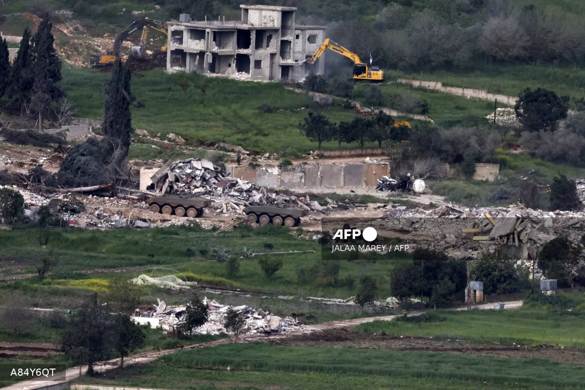 Israel army says established 'Yellow Line' in Lebanon, as in Gaza