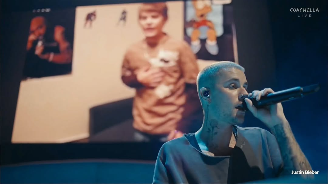 A full-circle moment as Bieber performs alongside his younger self, turning the stage into a nostalgic, YouTube-fuelled time capsule. A full-circle moment as Justin Bieber performs alongside his younger self, turning the stage into a nostalgic, YouTube-fuelled time capsule.