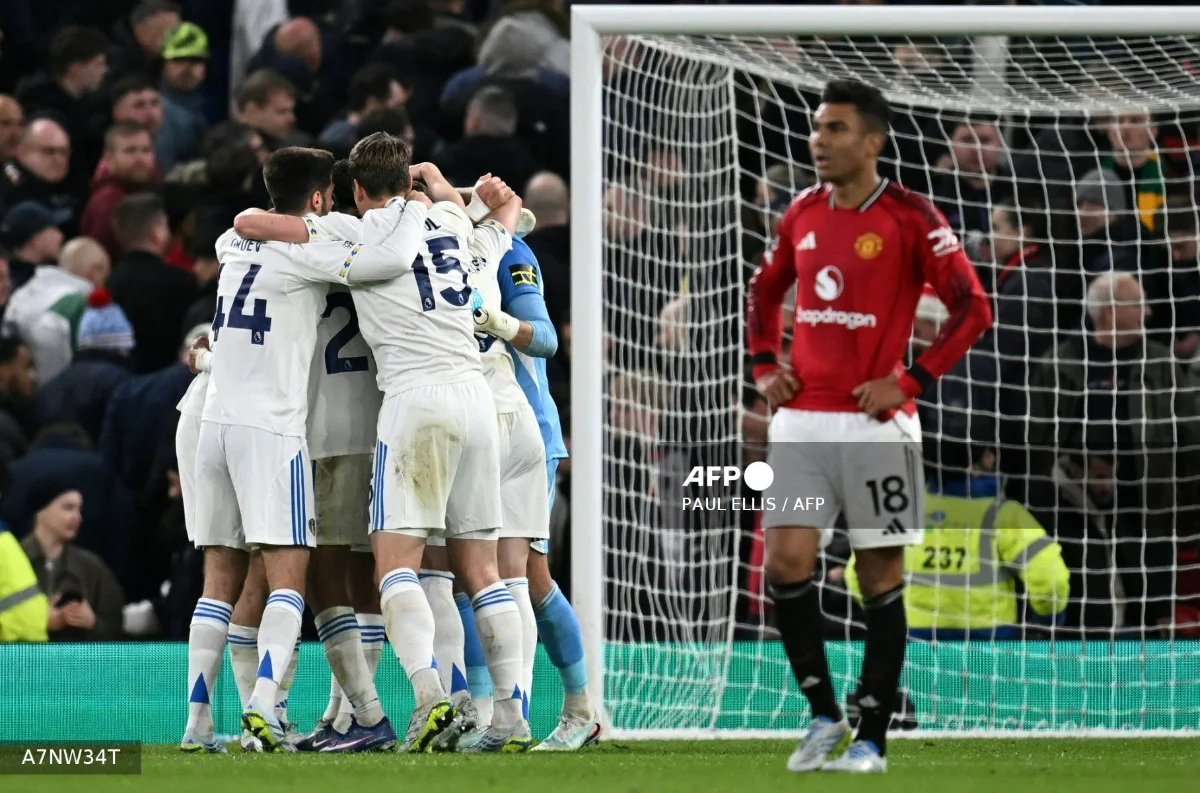 Leeds stun Manchester United with historic Old Trafford win Leeds stun Manchester United with historic Old Trafford win