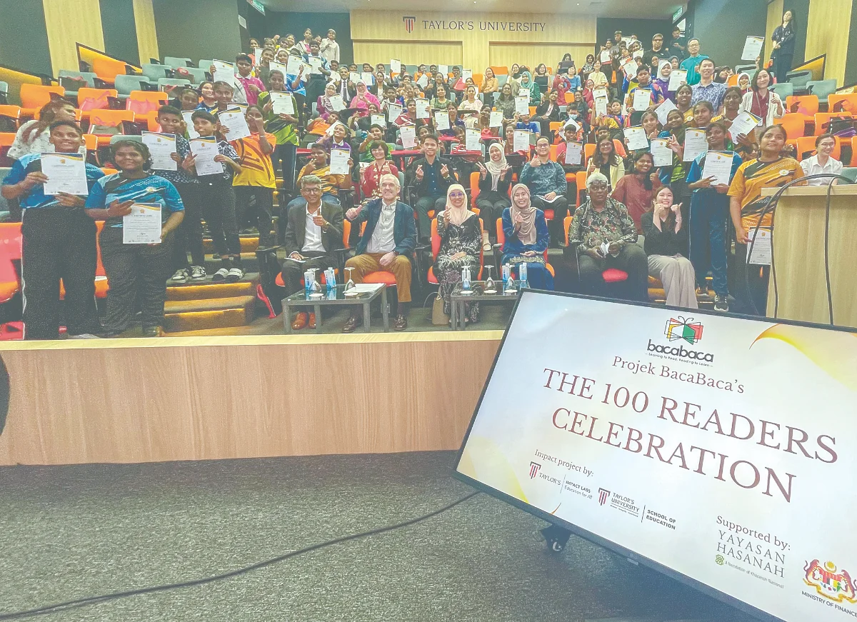 Literacy project empowers learning via reading