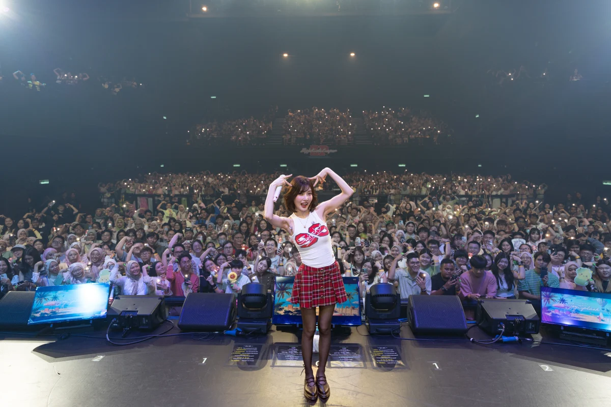 Red Velvet Joy serenades Kuala Lumpur Joy Splash in KL