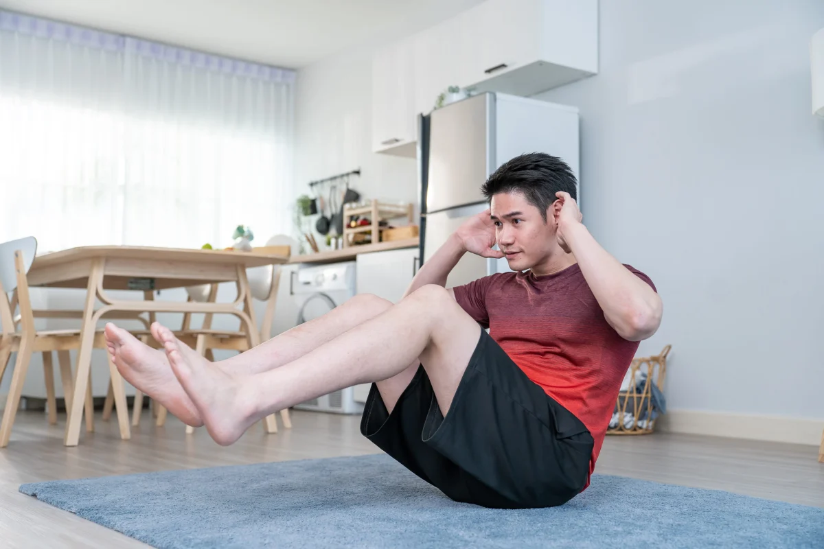 Keeping fitness simple, even after busy work hours Keeping fitness simple, even after busy work hours