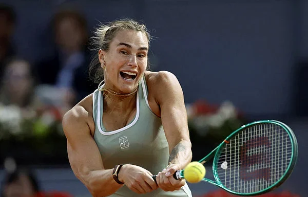 Baptiste ends Sabalenka's Madrid title defence