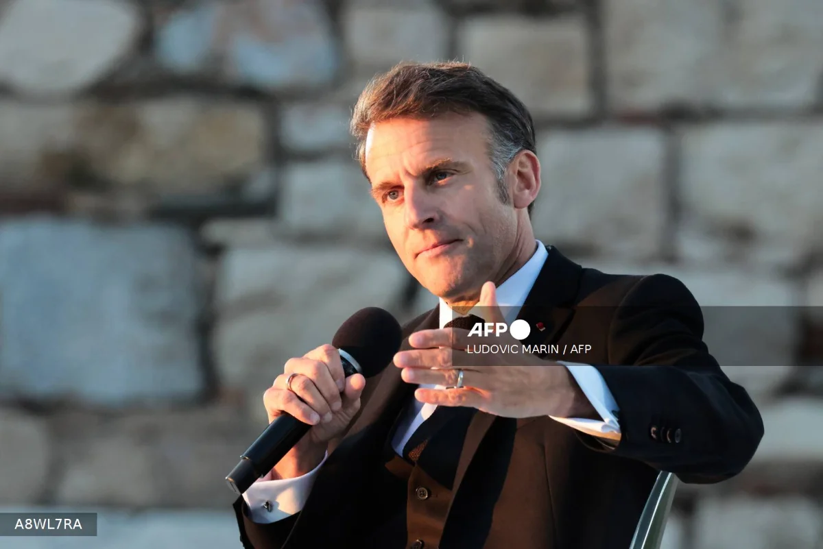 Macron bands Trump with Putin, Xi as 'dead against' Europe