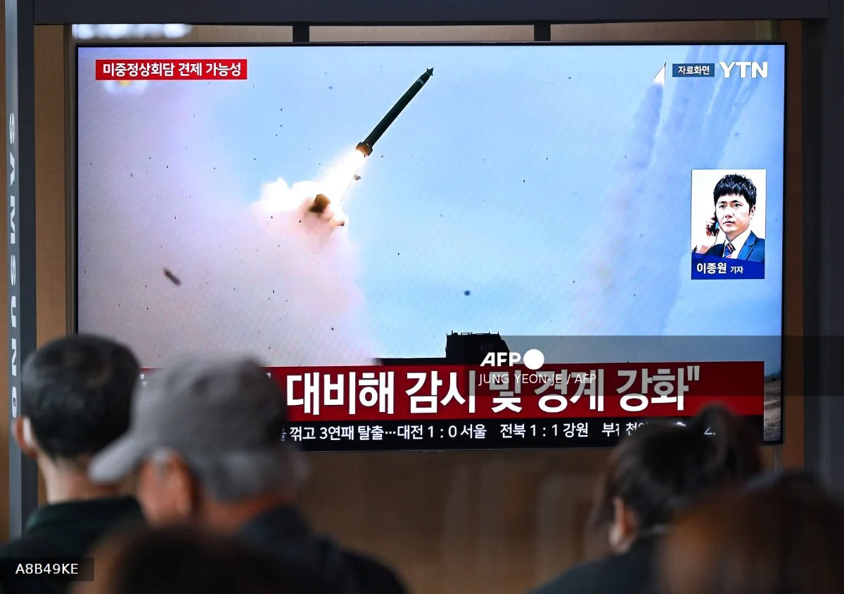 North Korea fires ballistic missiles in latest weapons test