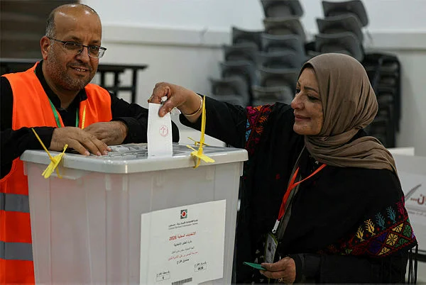 Palestinians cast ballots in first elections since Gaza war