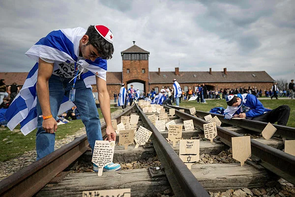 POLAND-ISRAEL-GERMANY-HISTORY-WWII-HOLOCAUST (1) Netanyahu hails blow dealt to Iran as Israel commemorates Holocaust