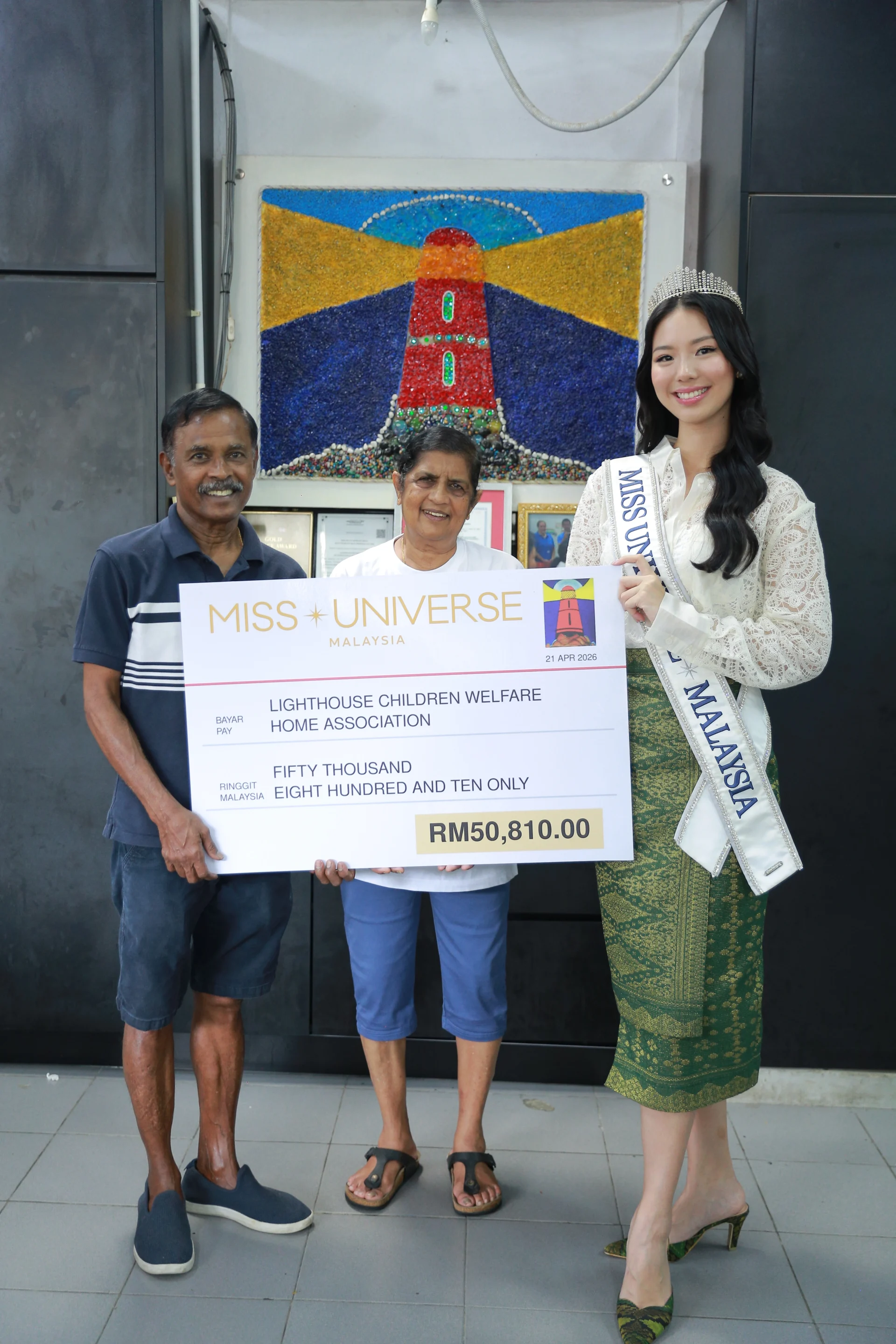 Chloe Lim raises almost RM50k for Lighthouse home