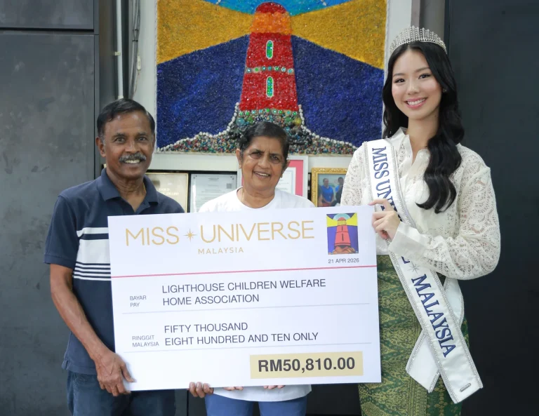Chloe Lim raises almost RM50k for Lighthouse home