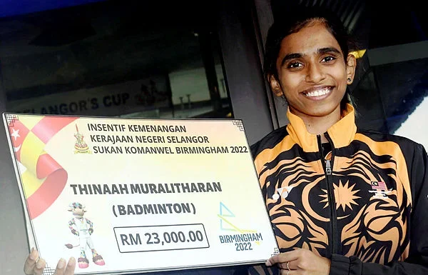 Thinaah embraces pressure and fun in Uber Cup challenge