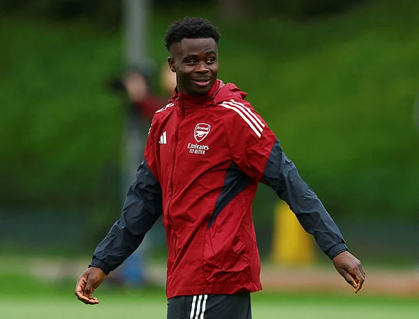 Saka benched as Madueke starts for Arsenal Saka benched as Madueke starts for Arsenal