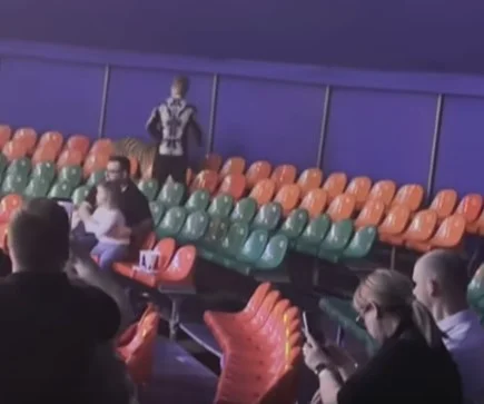 Tiger breaks free at circus spectators scramble for safety
