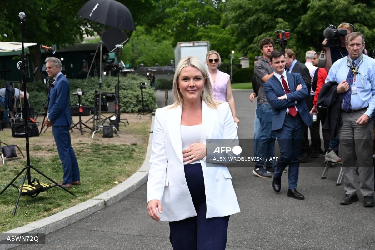 Trump spokeswoman Karoline Leavitt announces maternity leave Trump spokeswoman Karoline Leavitt announces maternity leave