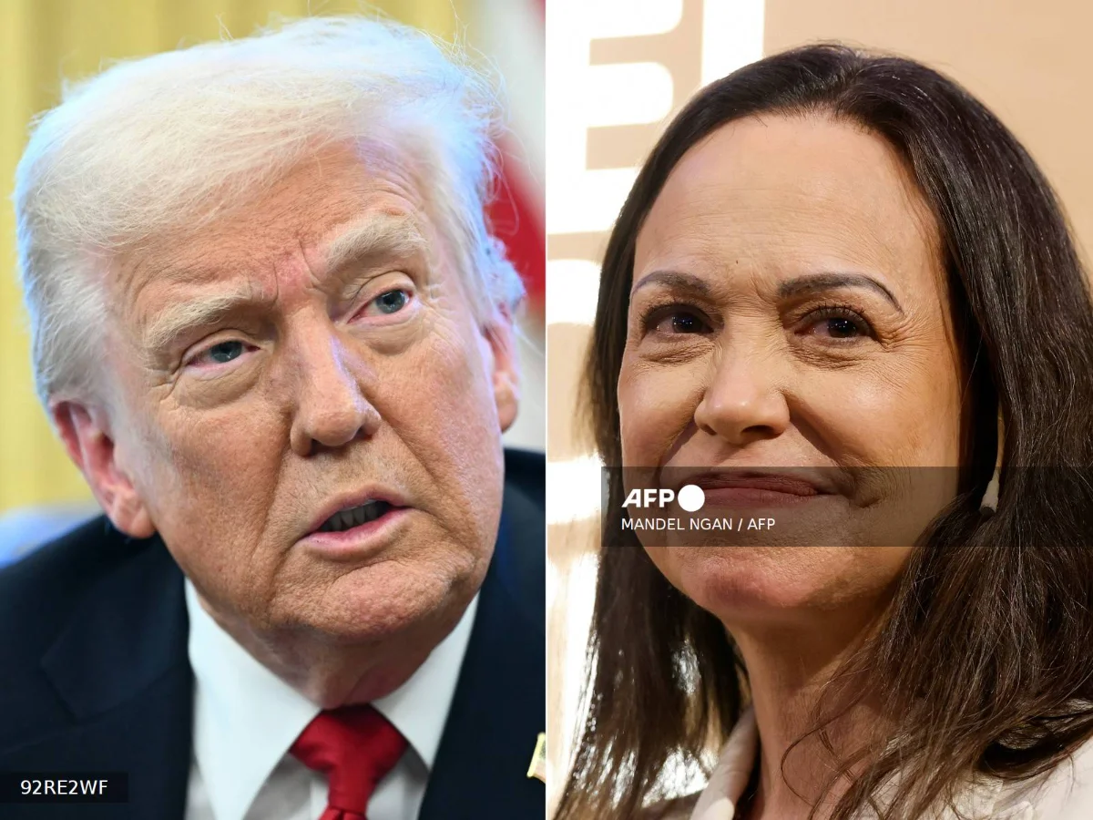 Venezuelas Machado doesnt regret gifting Nobel Peace Prize to Trump Venezuela's Machado doesn't regret gifting Nobel Peace Prize to Trump