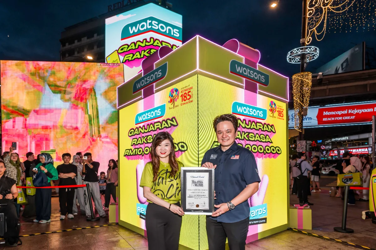 Watsons Malaysia unveils RM10mil “Ganjaran Raksasa” rewards campaign for members Watsons Malaysia unveils RM10mil “Ganjaran Raksasa” rewards campaign for members
