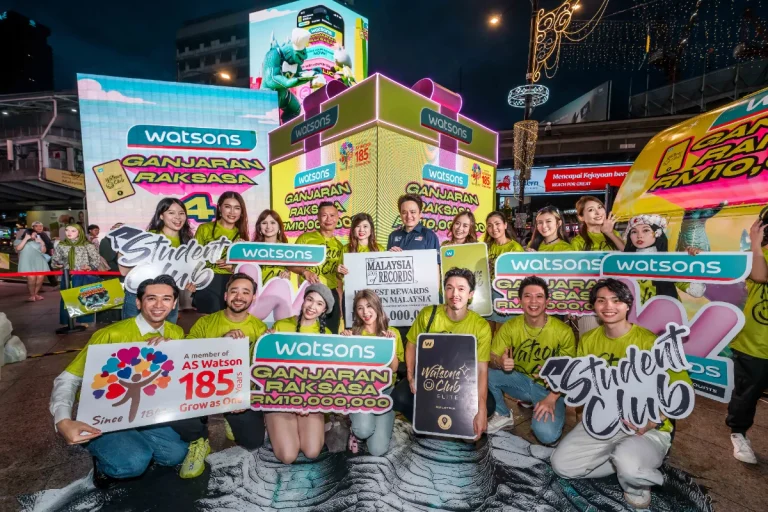 Watsons Malaysia unveils RM10mil “Ganjaran Raksasa” rewards campaign for members