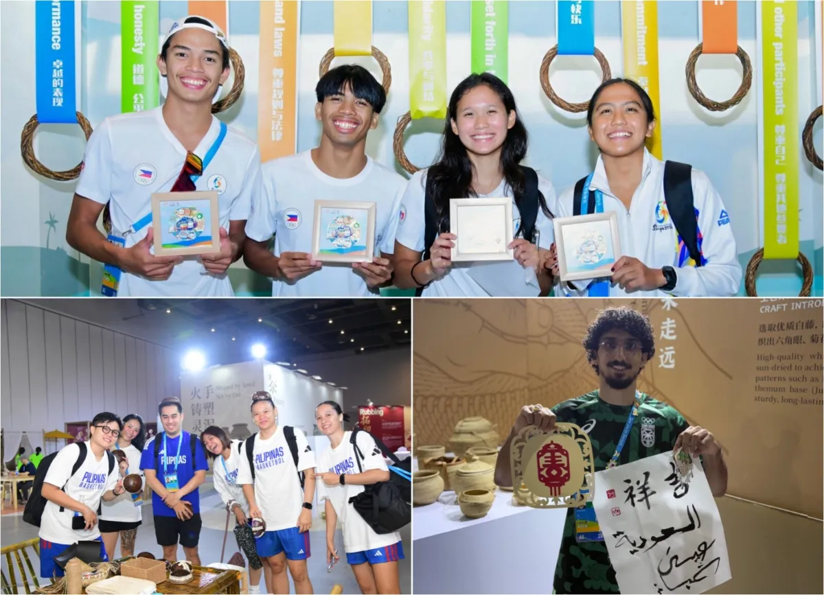 athletes Vibrant Cultural Exchange Activities at ABG Athletes' Village Foster Friendship Among Asian Youth