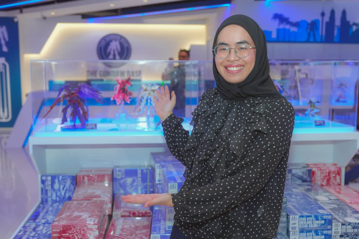 Eeman’s connection to Gunpla reflects a hobby that can be paused and picked up again. – PICS BY AMEEN HAZIZI/THESUN