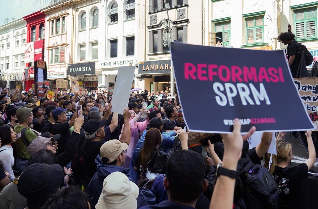 Tangkap Azam Baki’ rally concludes with renewed calls for RCI and ‘corporate mafia’ inquiry