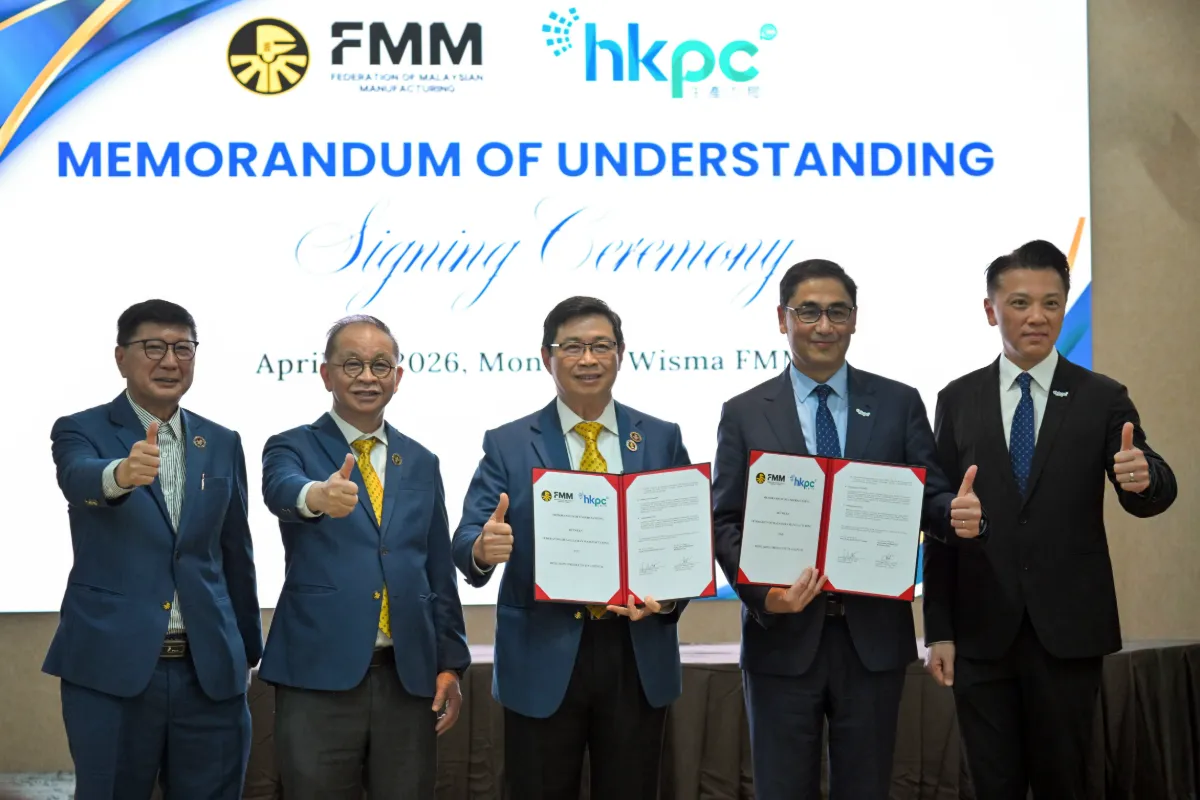 fmm-x-hkpc-mou Malaysia targets 3,000 smart factories in automation push
