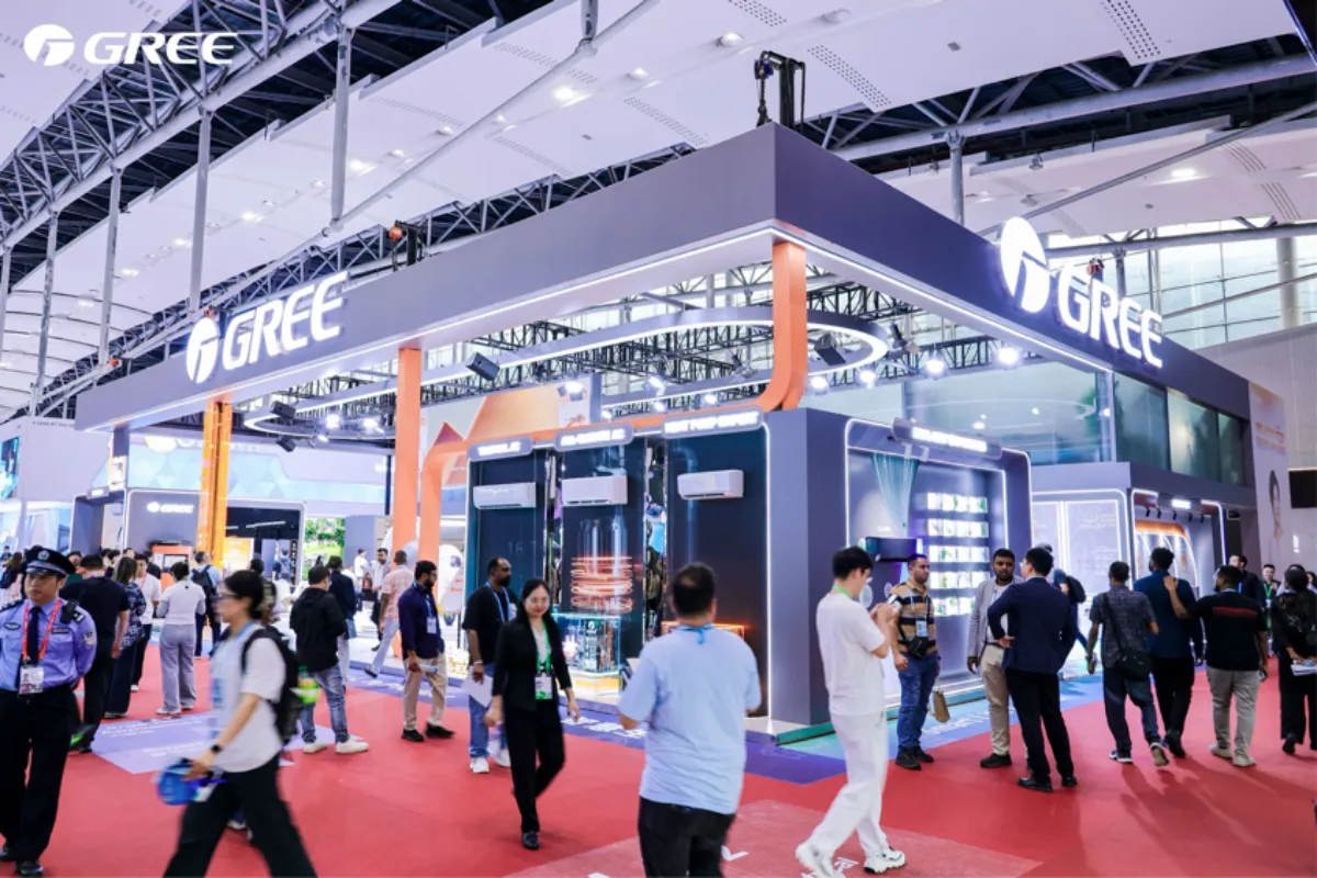 gree1 GREE Unveils 130 Products at the 139th Canton Fair, with Over 80% Featuring AI and Green Energy-Saving Technologies