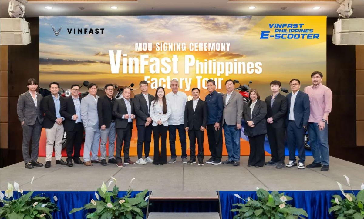 vinfast VinFast continues to collaborate with leading motorcycle distributors in the Philippines in support of the upcoming June 2026 product launch.